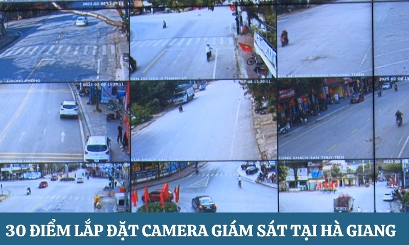 Tổng cộng Các điểm camera phạt nguội Hà Giang