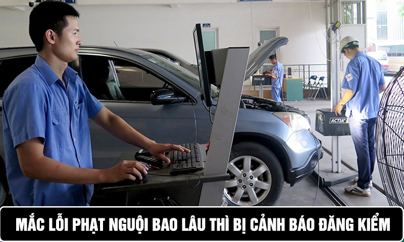 tìm hiểu bị phạt nguội có đăng kiểm được không
