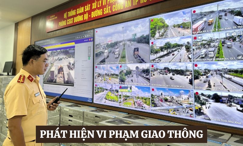 Bước đầu trong quy trình xử lý phạt nguội