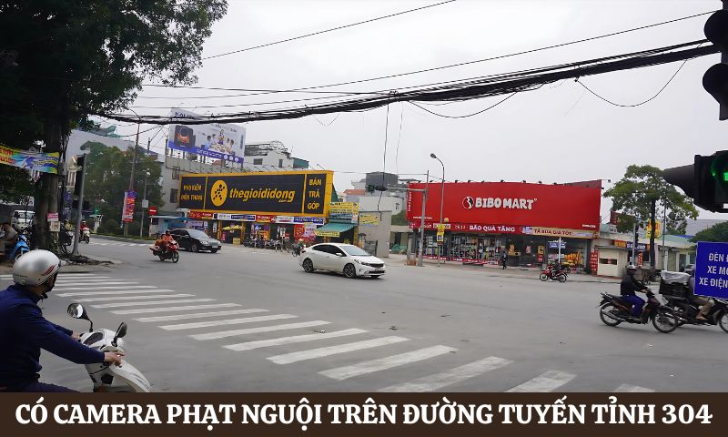 Camera phạt nguội Vĩnh Phúc trên đường tuyến tỉnh