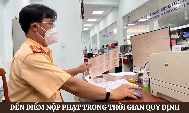điểm nộp phạt vi phạm giao thông ở Hà Nội