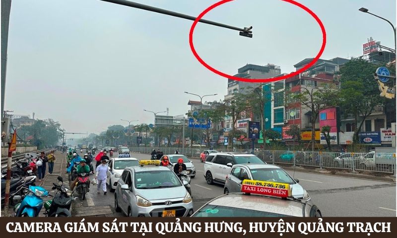 các điểm camera phạt nguội Quảng Bình 2025 tại huyện Quảng Trạch
