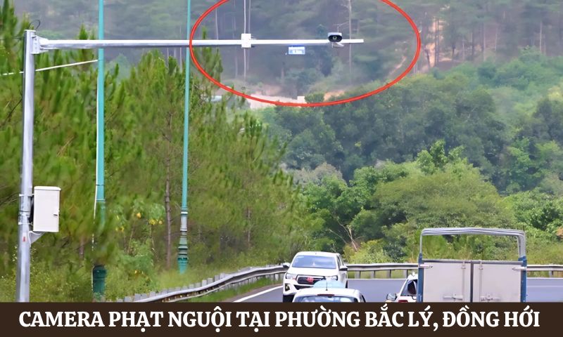 các điểm camera phạt nguội Quảng Bình 2025 tại phường Bắc Lý