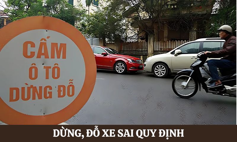 Các lỗi phạt nguội thường gặp