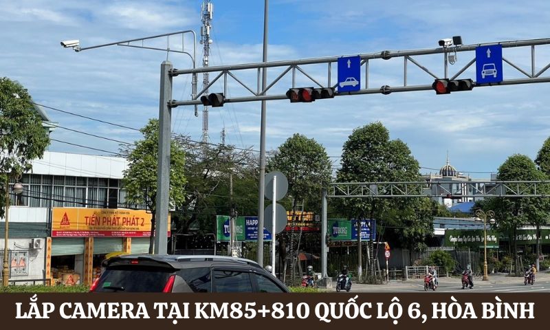 các điểm lắp camera phạt nguội ở Hòa Bình