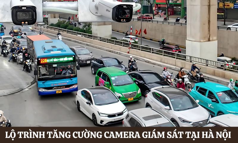 Lộ trình Tăng cường camera giám sát tại Hà Nội