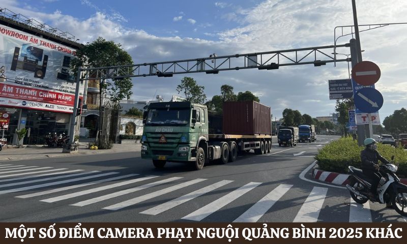 các điểm camera phạt nguội Quảng Bình 2025