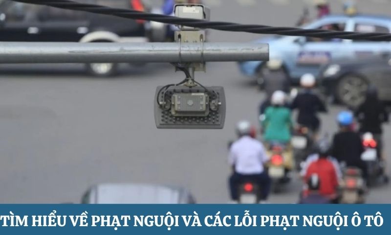 các lỗi phạt nguội ô tô
