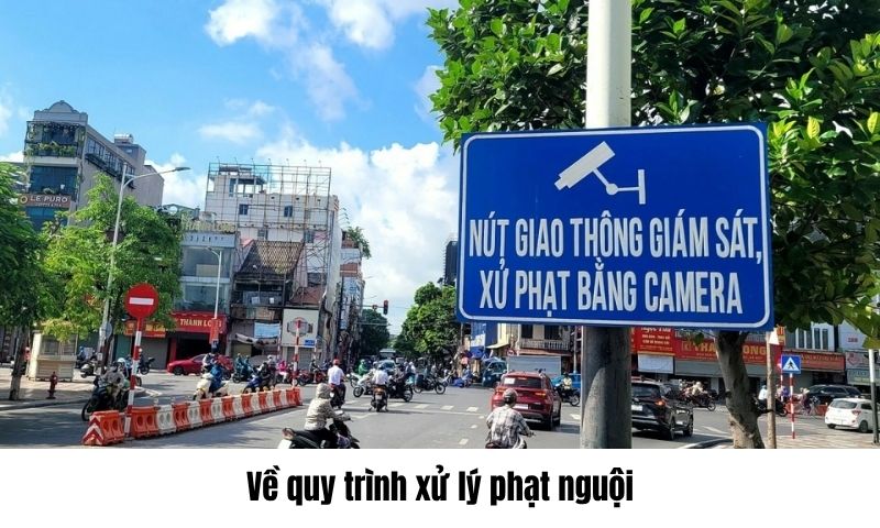 tìm hiểu Quy trình xử lý phạt nguội