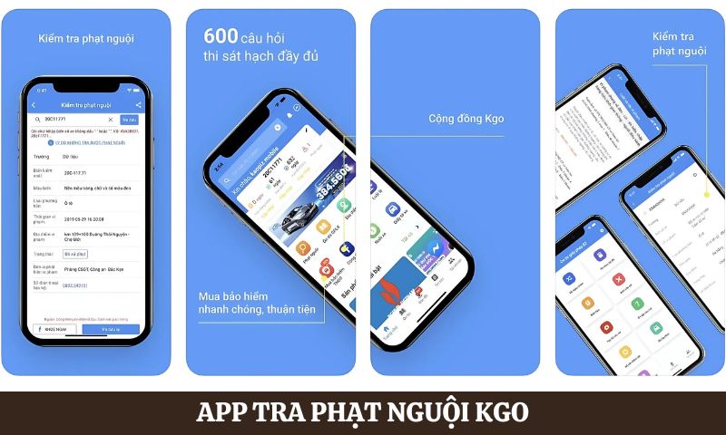 App tra phạt nguội Kgo