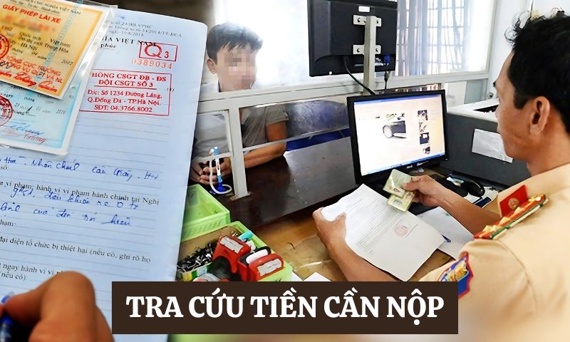 Bước đầu tiên khi nộp lỗi phạt nguội sau 1 năm 