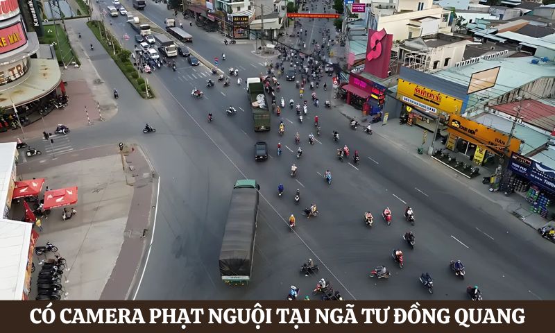 một số các điểm lắp camera phạt nguội ở Thái Nguyên