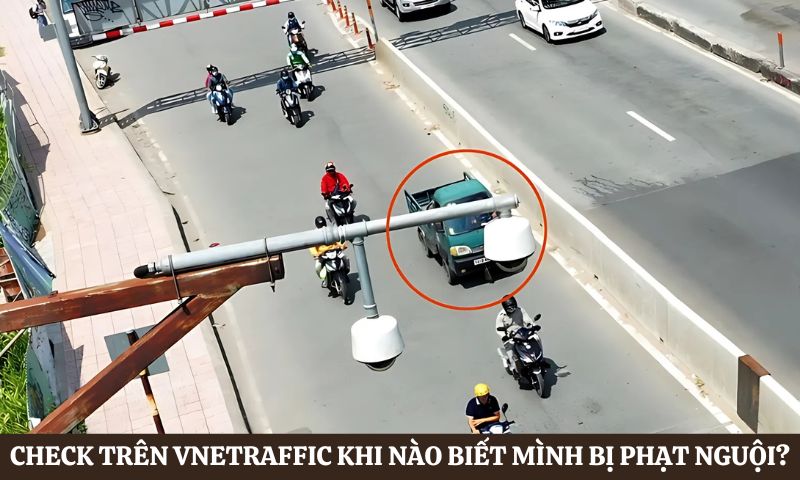 khi nào biết mình bị phạt nguội