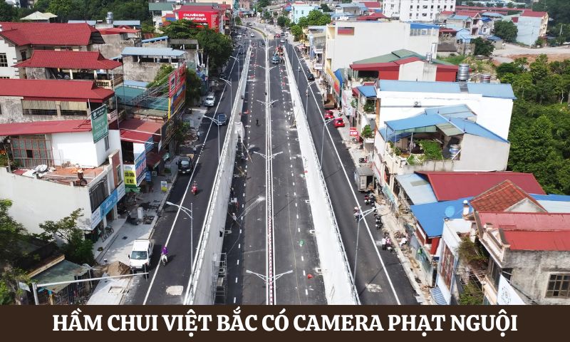 chi tiết các điểm lắp camera phạt nguội ở Thái Nguyên