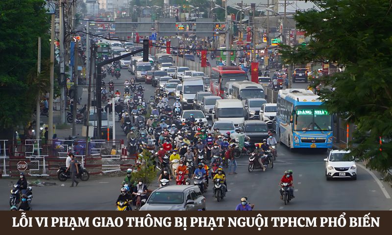Lỗi vi phạm phạt nguội TPHCM