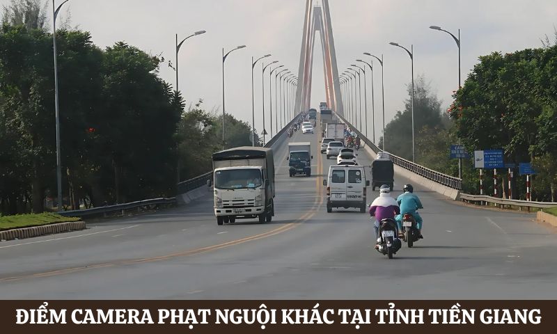 Một số điểm camera phạt nguội Tiền Giang