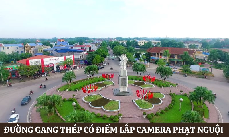 các điểm lắp camera phạt nguội ở Thái Nguyên