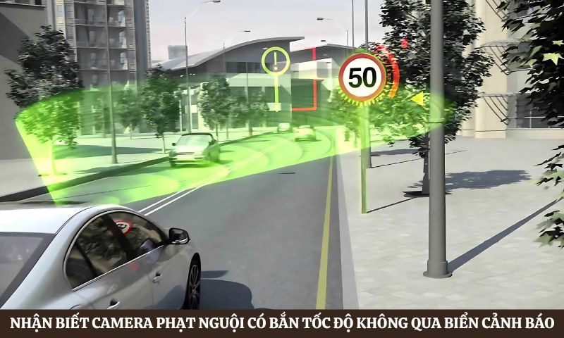camera phạt nguội có bắn tốc độ không qua biển cảnh báo