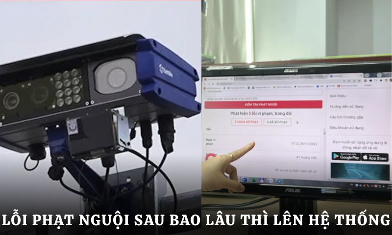Giải đáp Lỗi phạt nguội sau bao lâu thì lên hệ thống