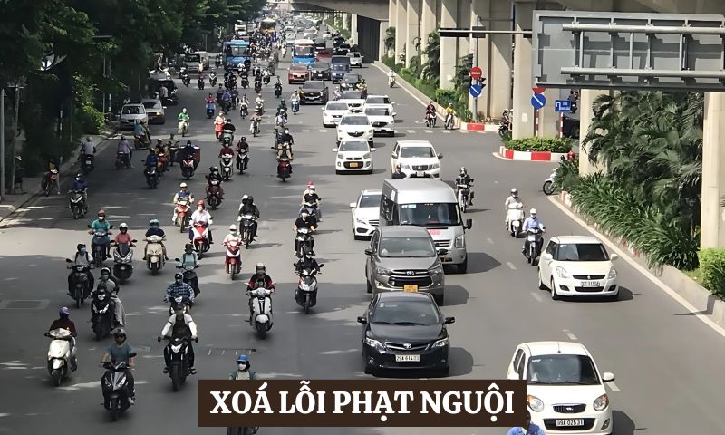 hình thức xoá lỗi phạt nguội